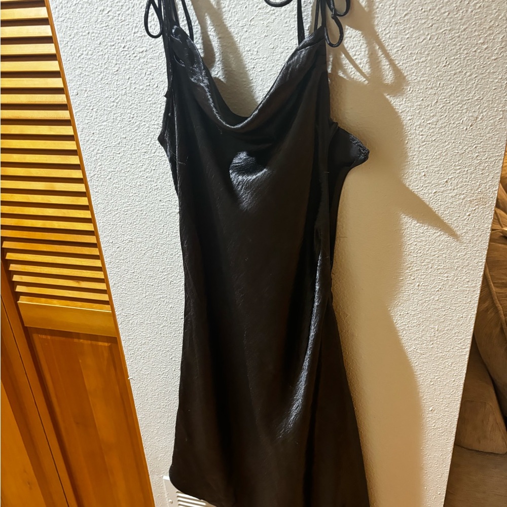 Silk maxi dress fashion nova
